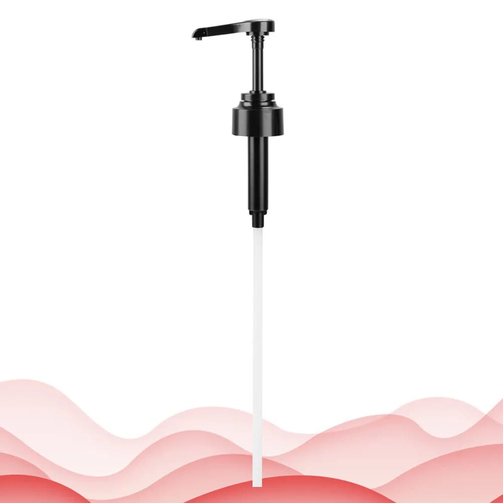 1 Pezzo Testina Pompa a Pressione in Plastica di Ricambio per Dispenser Sapone Lozione, Ugello Lungo a Flusso Controllato per Uso Domestico, Cucina, Bagno