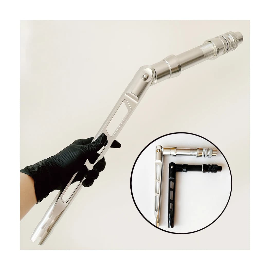High Quality Aluminum Multi-Function Trolling Rod for Sea Fishing Adjustable Curved Bent Butt Waterproof for Trolling Rod