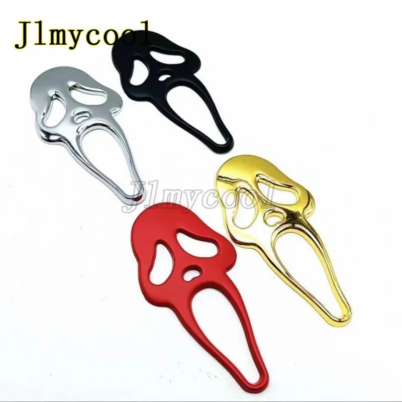 Terrificante maschera di teschio Fantasmi Car Styling Auto Moto Corpo Tronco Parafango Distintivo Etichetta adesiva Decalcomania Accessori auto