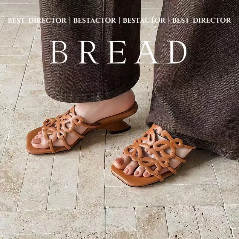 2026 new summer women sandals natural leather 22-25cm microfiber+sheepskin+pigskin cross-strap mules high heel women shoes