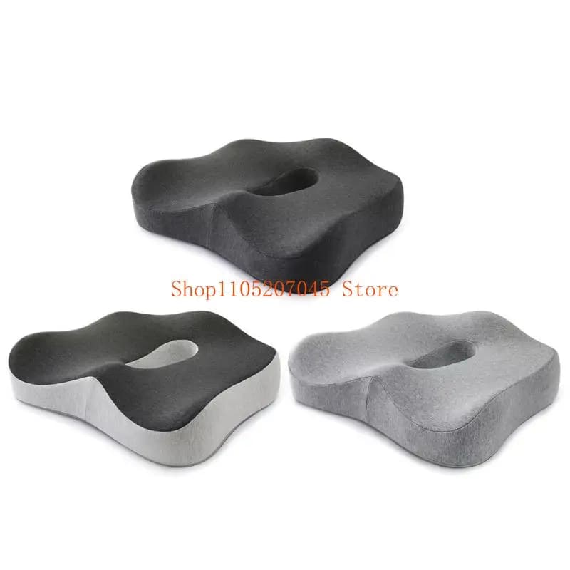 Cuscino per sedile in memory foam a rimbalzo rapido 37cd, design ergonomico, per sedia da ufficio, cuscino per seggiolino auto