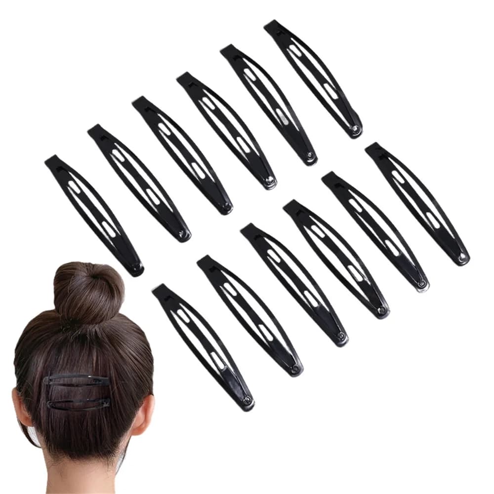 6 pz/lotto forcine geometriche forcine ondulate fermagli per capelli neri mollette in metallo fermagli per capelli ondulati fermagli per capelli alla moda per le donne