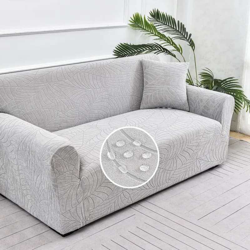 Sofa Cover for Living Room Thick Elastic Jacquard Cover for Sofa Couch Armchair 1/2/3/4 Seater L Shaped Corner Sofa Cover