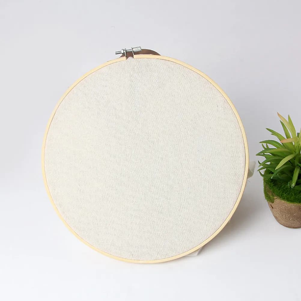 10Pcs 15Cm Bamboo Embroidery Circle Hoop Kit Perfect for Beginners Cross Stitch Lovers DIY Crafters Embroidery Lover Gift Idea