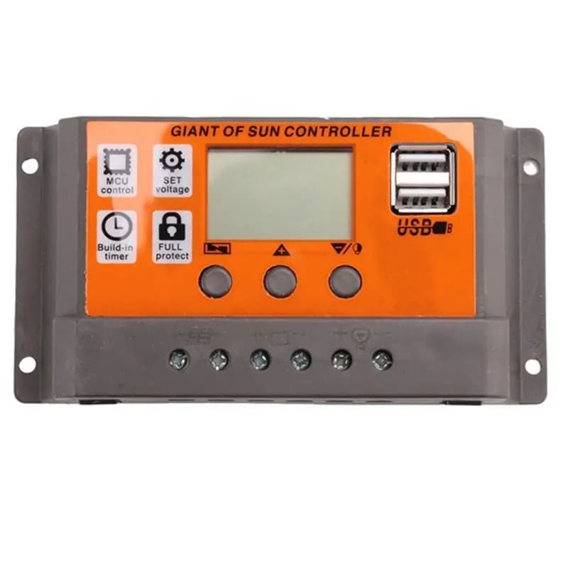 Regolatore di Carica Solare MPPT 100A con Tracciamento Automatico 12V/24V