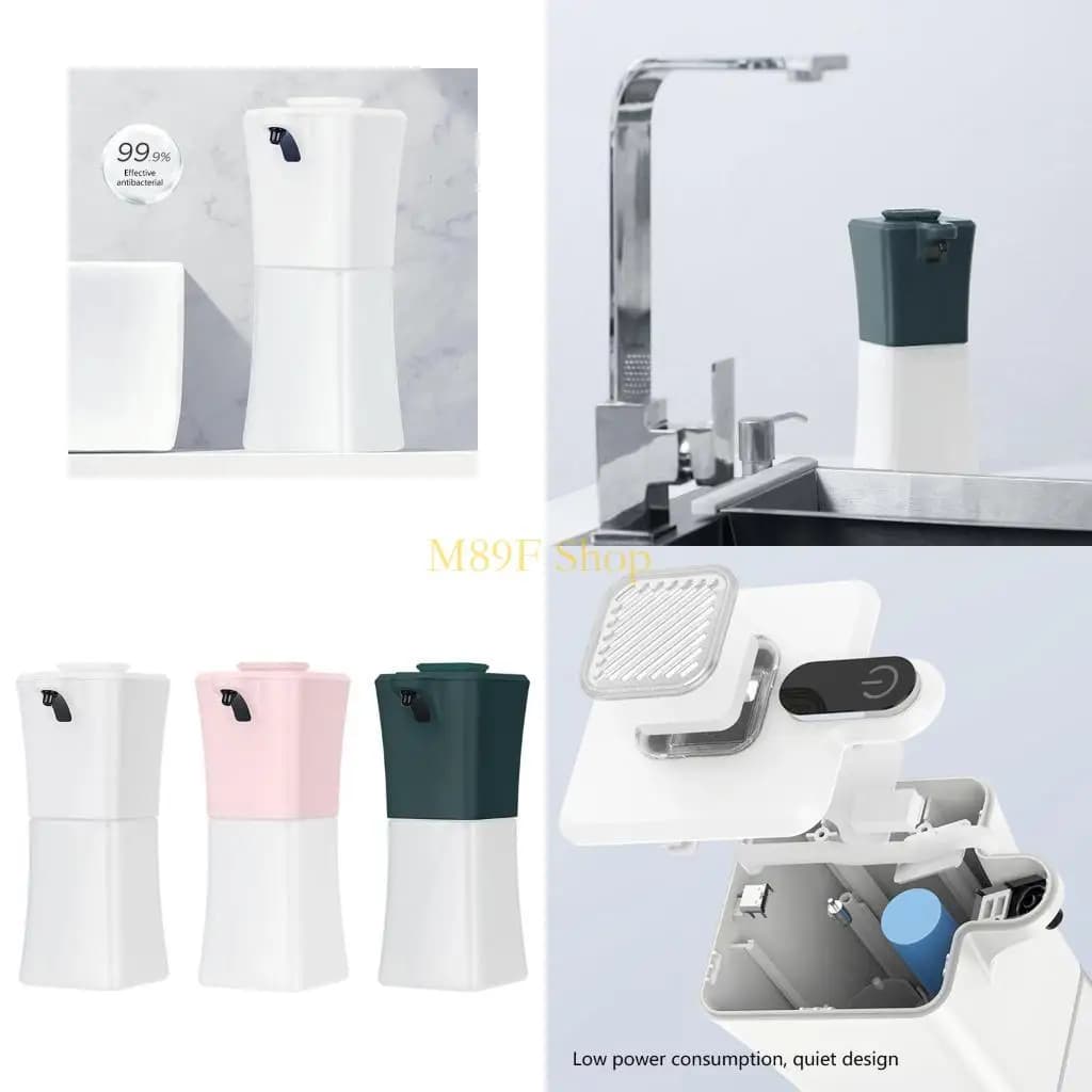 M89F Dispenser sapone automatico per bagno in cucina, senza touch, elettrico, mano libera