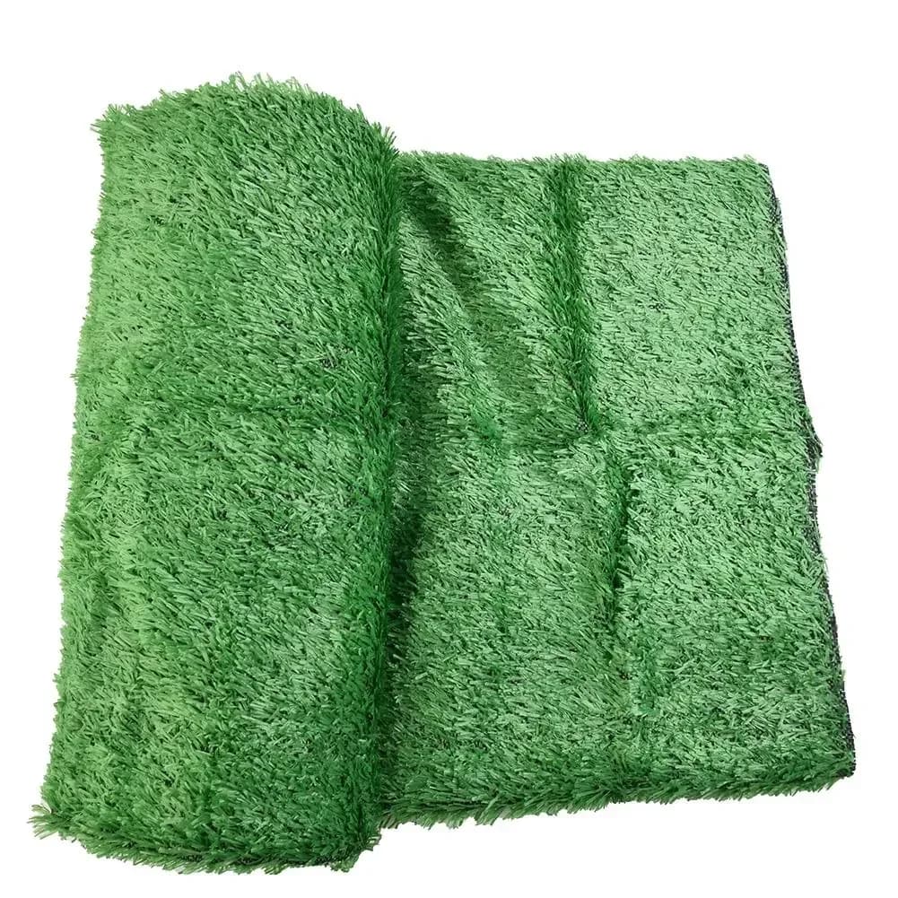 Tappeto erboso artificiale 200 * 200 cm PP + PE Verde ecologico finto sintetico giardino paesaggio prato tappeto erboso decorazioni per la casa