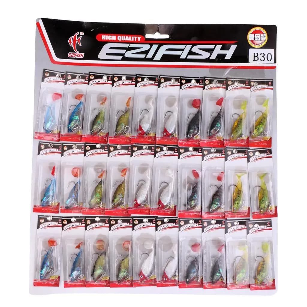 Swim Shad Bass Crank Swim Bait Esche morbide Esche da pesca in silicone con ganci