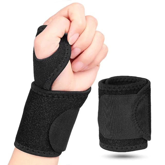 〔E〕1 Pezzo Fascia da Polso per Palestra, Nuovo Supporto per Polso, Tutore per Fratture e Sindrome del Tunnel Carpale, Ideale per Fitness