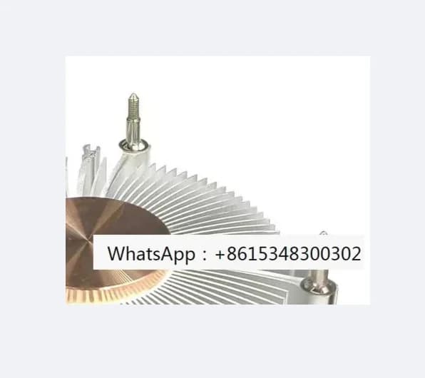Ventilatore silenzioso con controllo della temperatura e pressione circolare verso il basso 1200 1151 1155 50