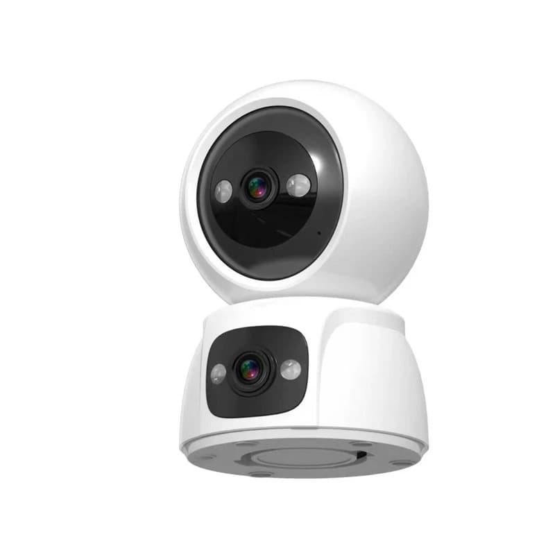 O-Kam APP 4MP UHD Telecamera IP WIFI a doppio obiettivo a colori AI Rilevazione umanoide Sicurezza domestica CCTV Citofono Baby Monitor