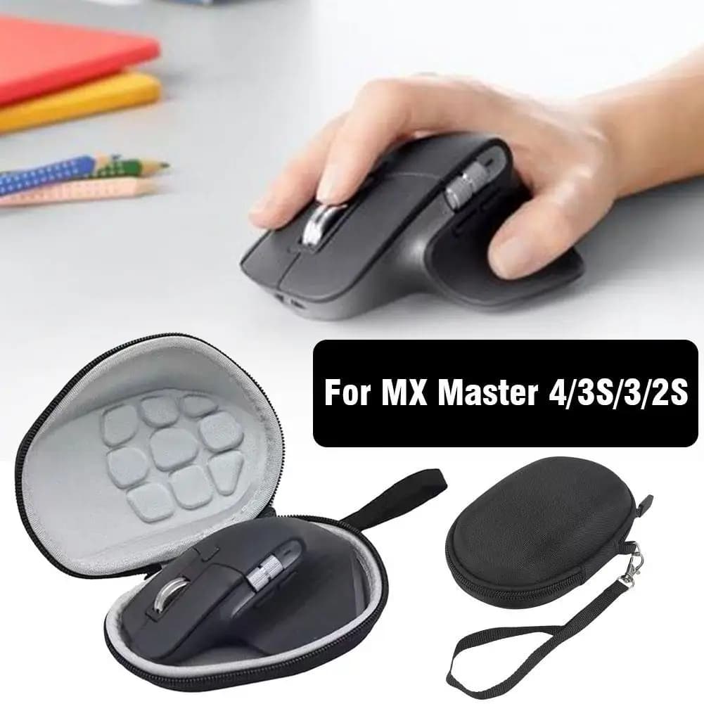 Borsa da trasporto per mouse da gioco scatola di immagazzinaggio custodia custodia antiurto impermeabile accessori da viaggio per Logitech MX Master 4/3S/3/2S