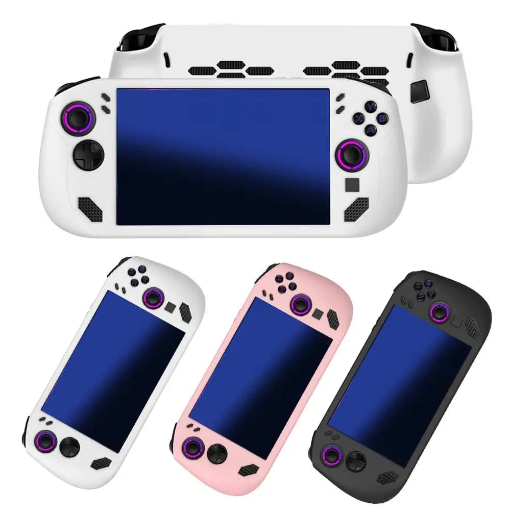 Per Legion Go S Custodia morbida antiscivolo in silicone antiurto Custodia protettiva per console di gioco a prova di caduta e sudore