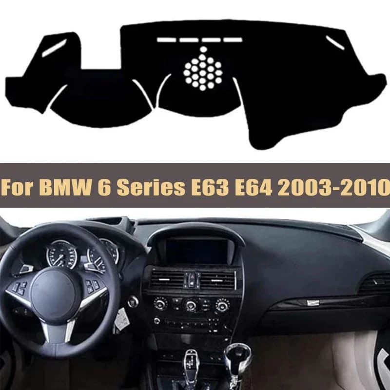 Per BMW Serie 6 E63 E64 2003-2010 2004 Modello Auto Cruscotto Copertura Parasole Tappetini Evitare Pad Luce Cruscotto di Protezione