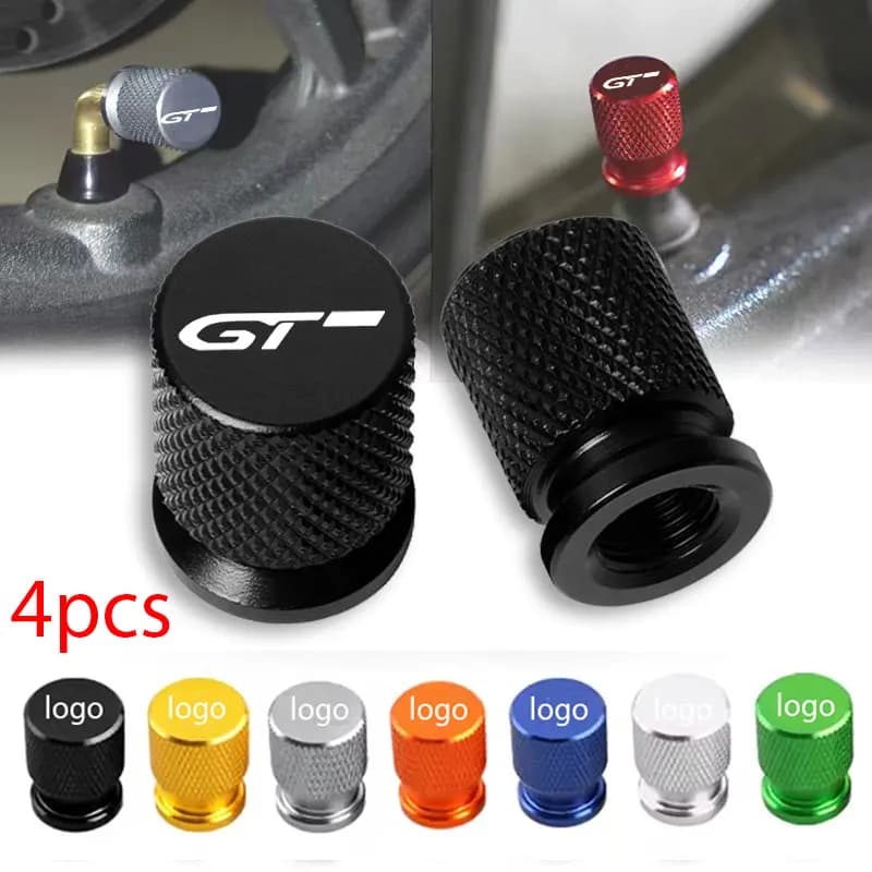 Auto Wheel Valve Rubber Roller Coats Airdust Covers Waterproof For Peugeot GTLine RCZ 308 508 3008 5008 Accessories