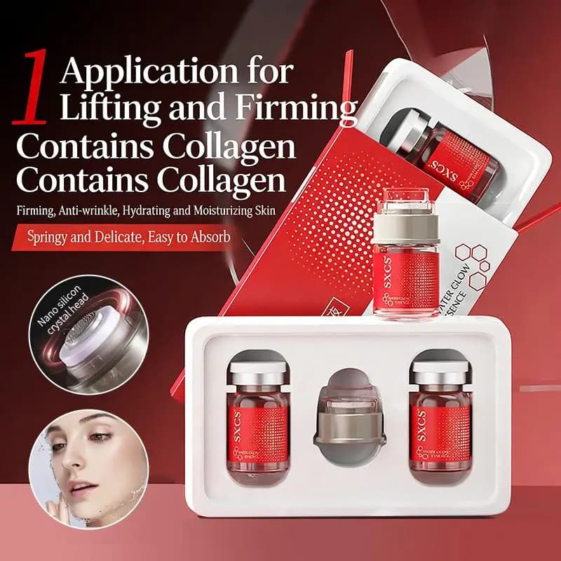 oADo 10 ml collagen serum for microneedling, 0.3 mm nanometer serum, moisturizing, soothing, illuminating, reduces thin lines, skin care
