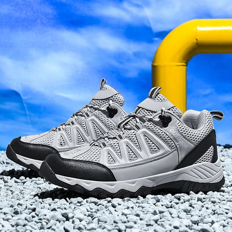 Men Hiking Shoes Outdoor Trekking Sneakers Mountain Climbing Camping Hunting Tactical Boots Anti Slip Wear Resistant