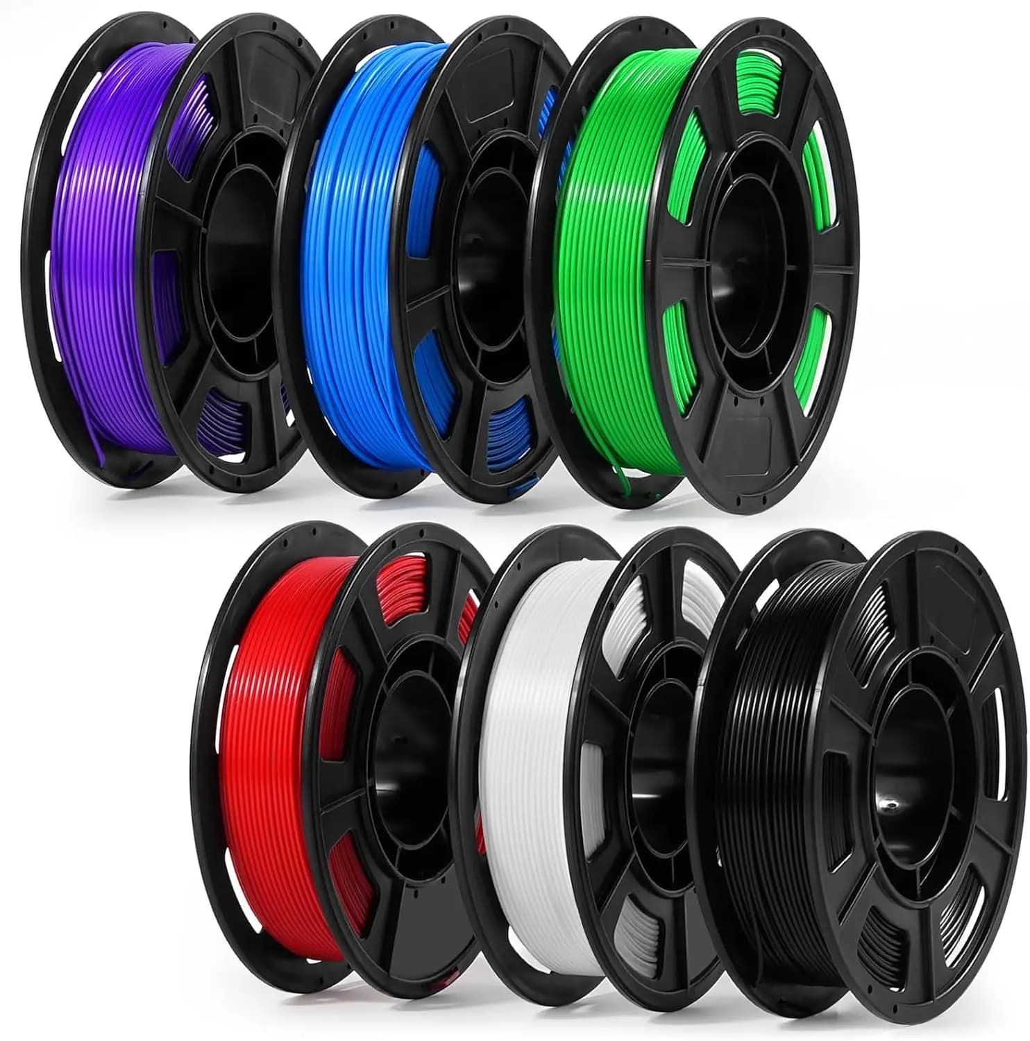 3D Printer Filament 250g 1.75mm PLA - High Precision, Multicolor for Beginners