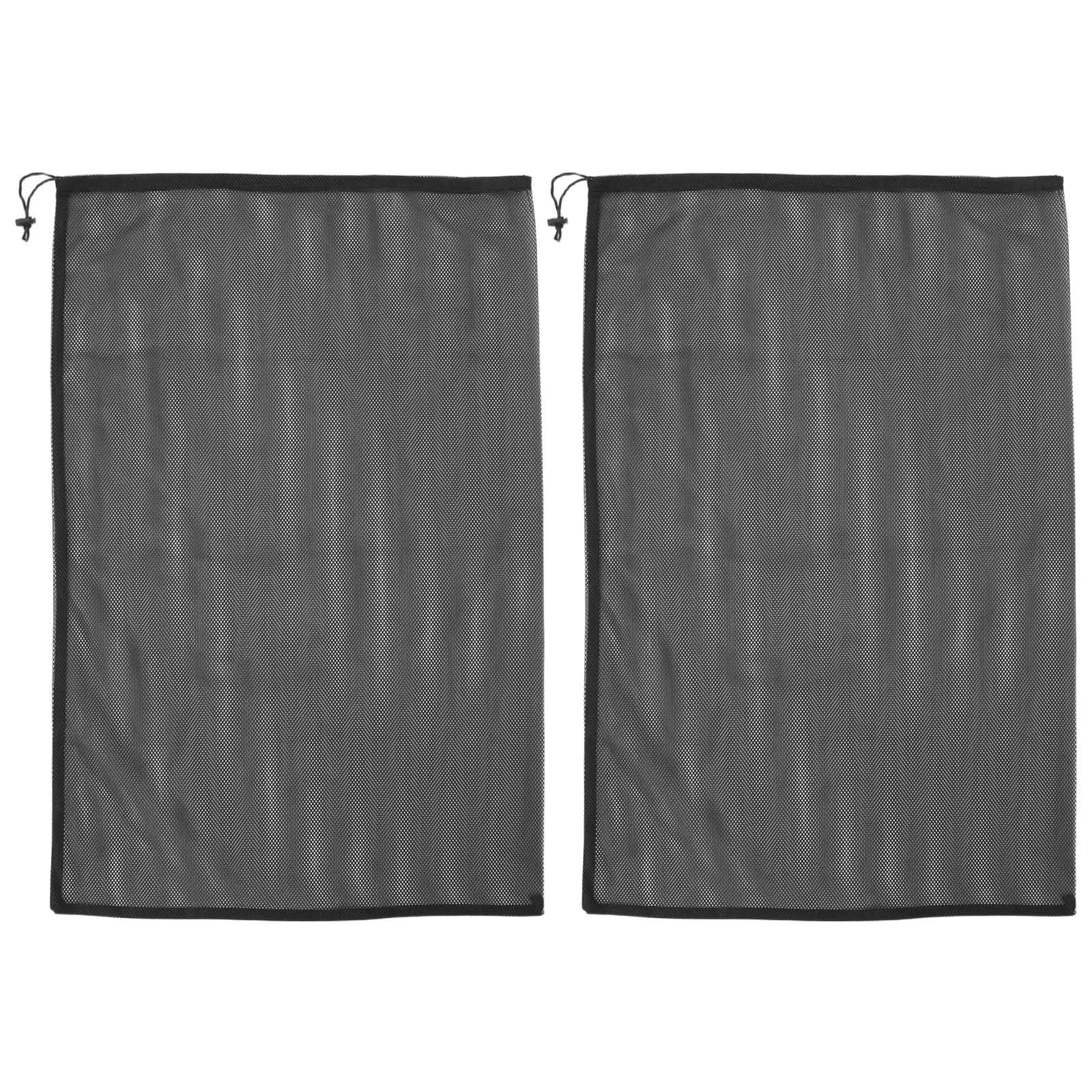 4Pcs Extra Large Drawstring Mesh Laundry Bags 90x60cm Heavy Duty Polyester Washing Machine Garment Protection Bag for Family