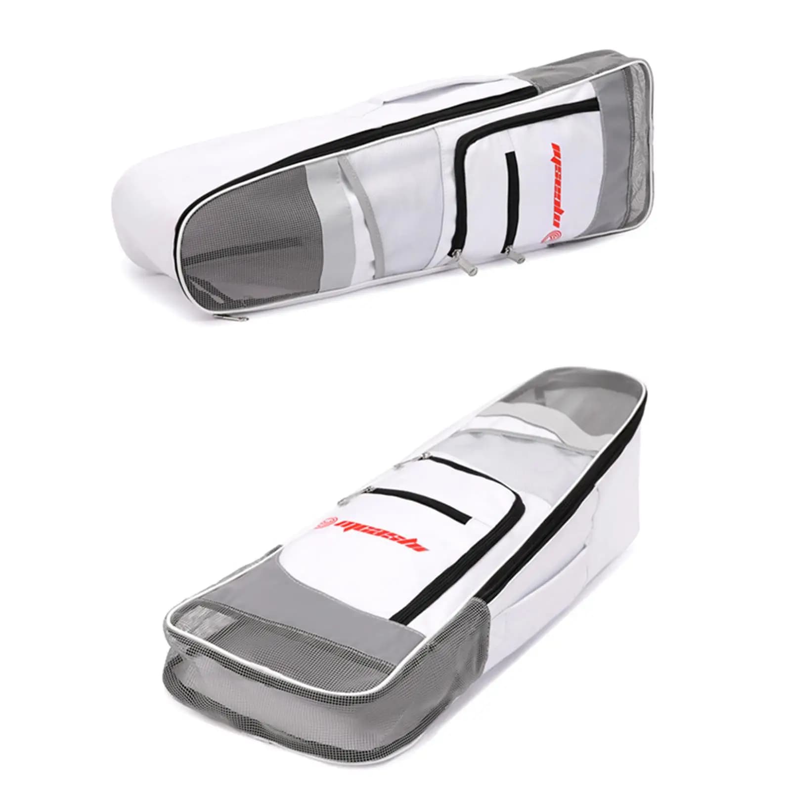 Snorkeling fins, lightweight and portable, with adjustable shoulder strap, ideal for training and beach
