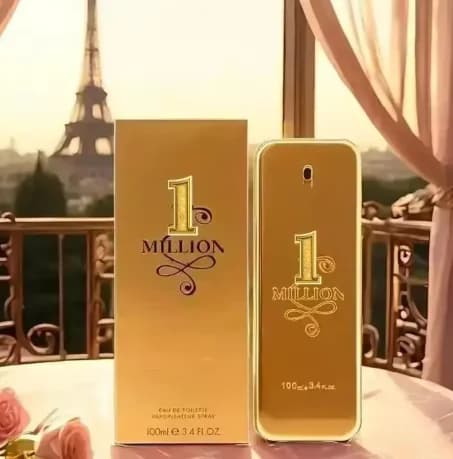 1 Million By Paco Rabanne Eau De Men's Toilet TESTER 3.4 fl oz 100 ml Long lasting fragrance, Christmas gift