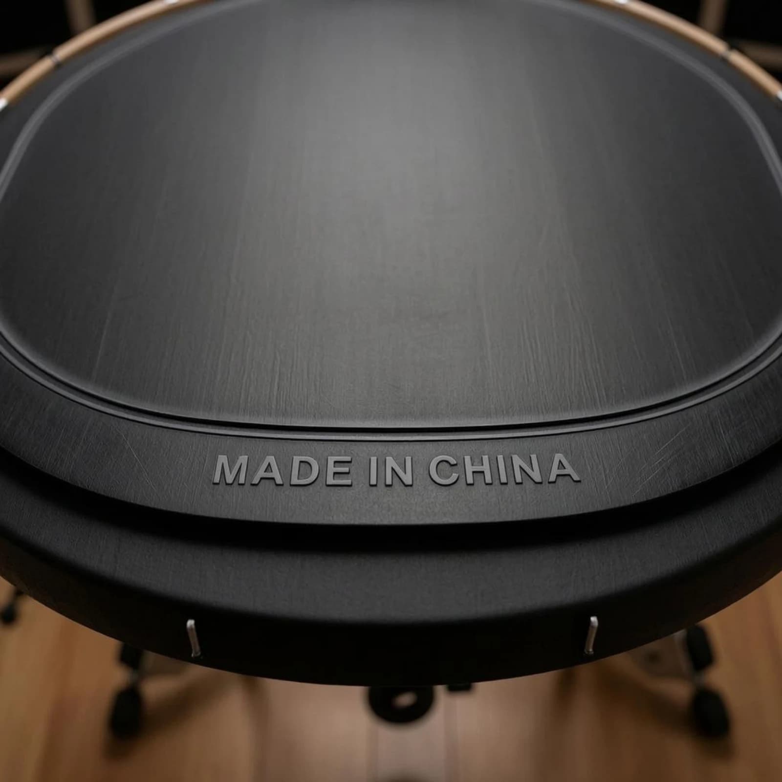 2 Pieces Drum Shielding Pad Flat Drumhead Protector Drum Surface Protector Sturdy Drumhead Pad Vibration Control