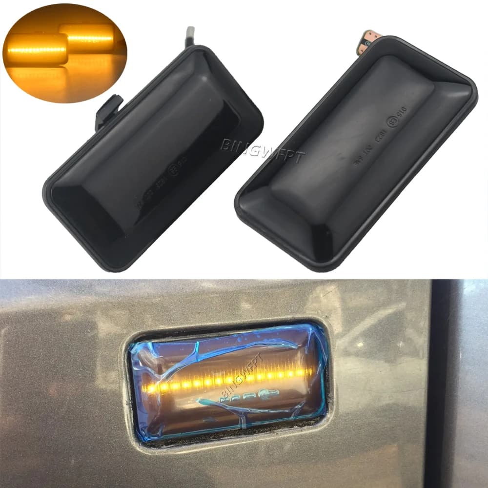 Indicatore di direzione dinamico a freccia laterale per VW Golf 2 Golf 3 Jetta A2 A3 Passat B3 Vento A3 per Seat Ibiza MK2