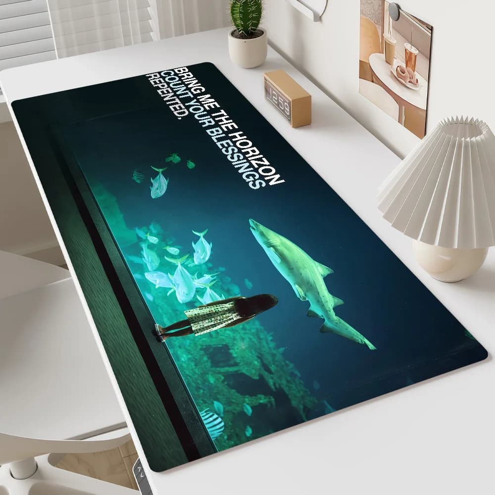 Count Mouse Pad B-Bring MousePad Non-slip Lockedge Office Repented Student Gaming Thickened Large Writing Pad Horizon Cushion
