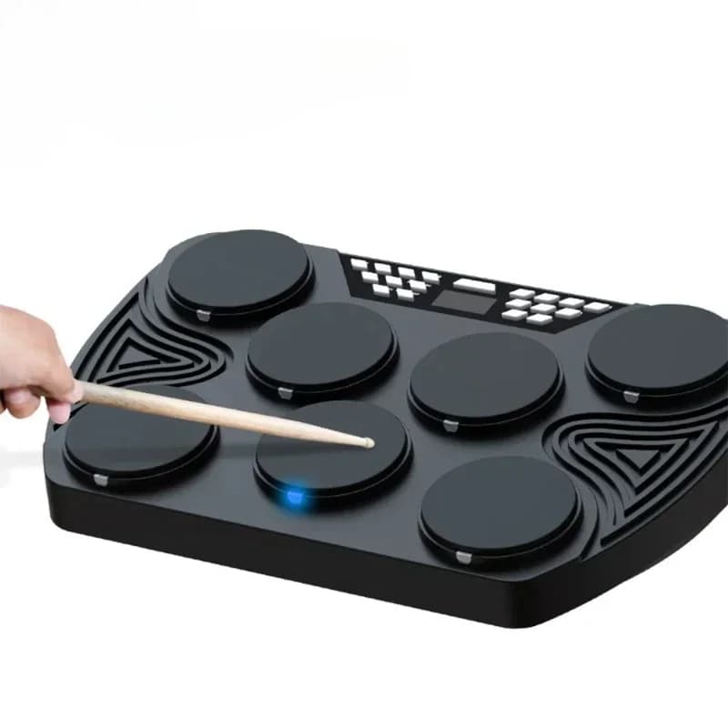 Strumenti Elettronici Regalo Promozionale: Drum Pad Musicale, Batteria Jazz Elettronica