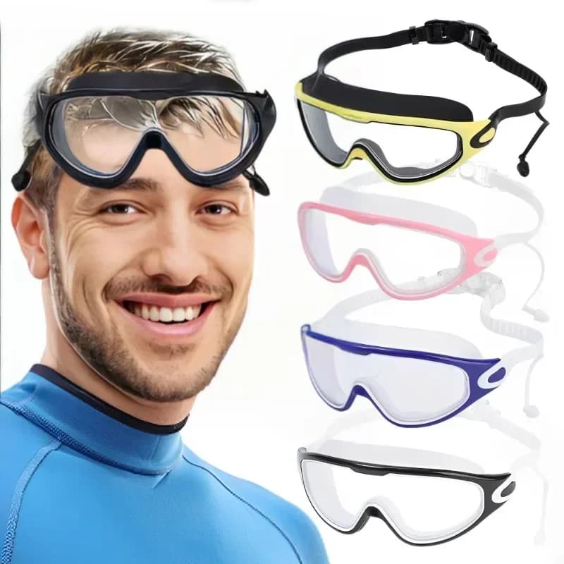 Professional Swimwear Snorkeling Glasses for Adult Snorkeling Diving Glasses Adjustable Bicycle Water Glasses
