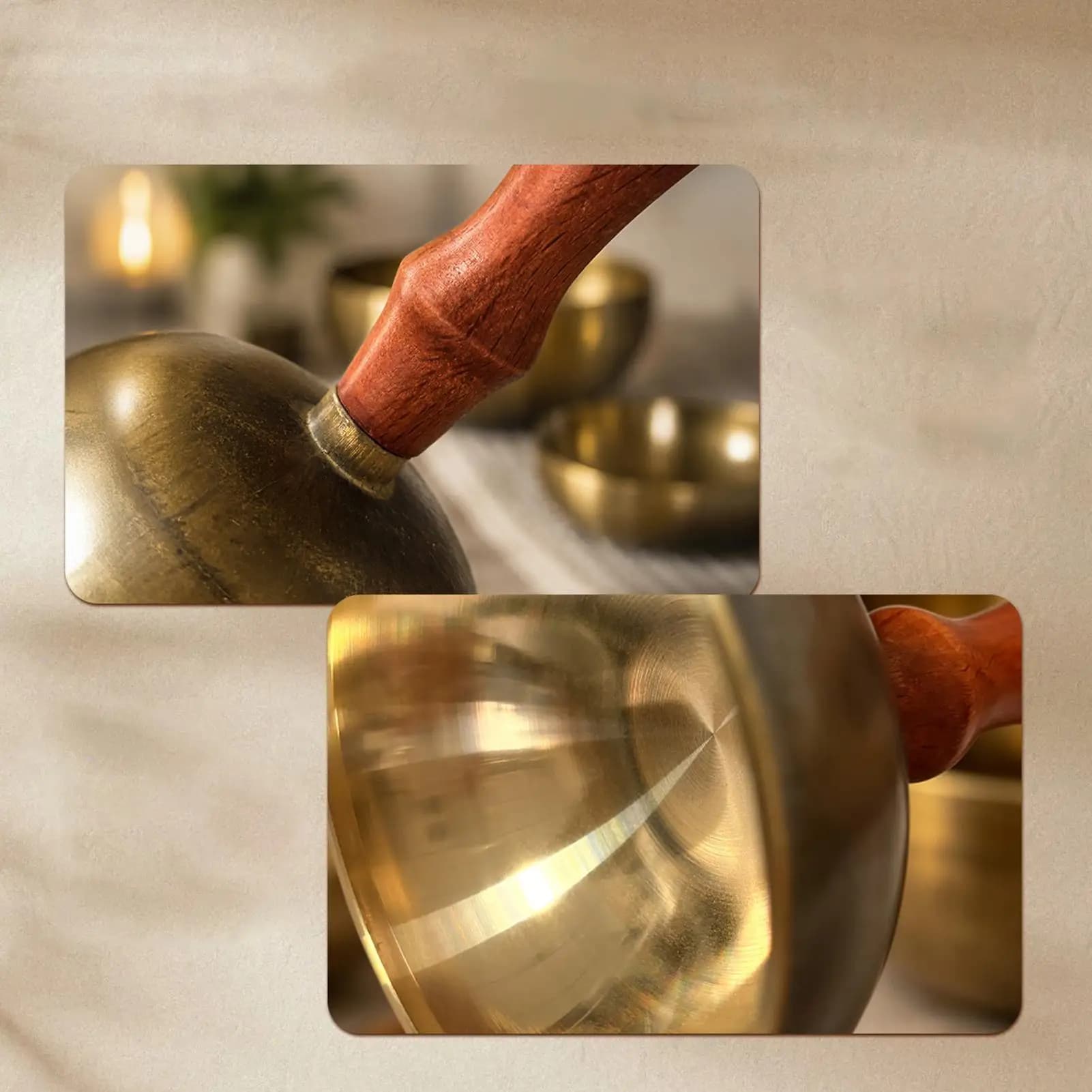 Meditation Bowl Spiritual Sound Device With Hammer Singing Bowls For Yoga Relaxation Prayer Beginners Mindfulness Men Women Room