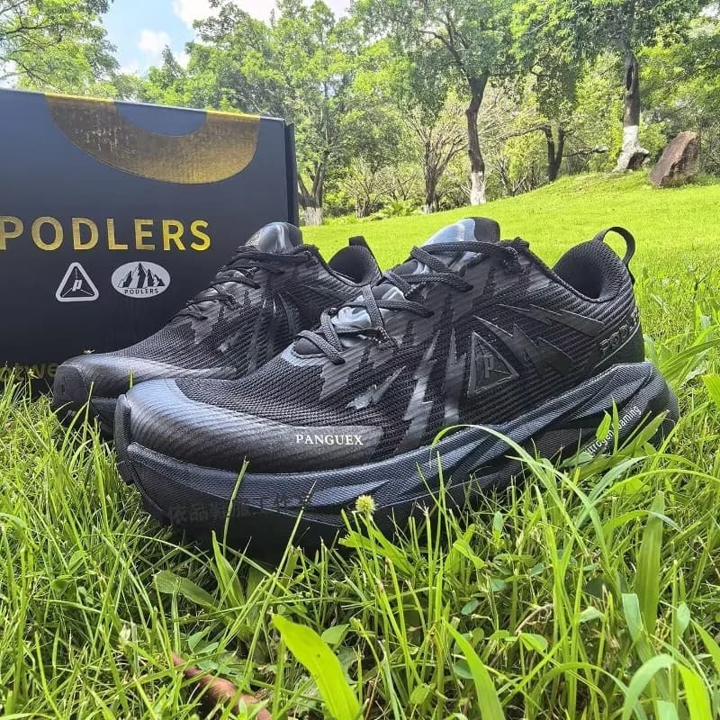 Classic Brand Trail Running Shoes Mesh Breathable Running Shoes Comfortable Walking Jogging Shoes Hard-Wearing Gym Outdoor Shoe