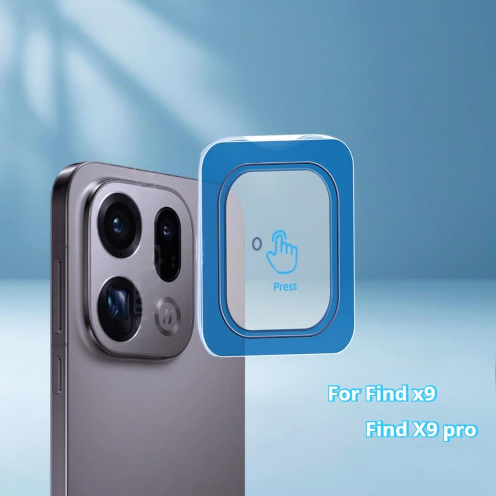 Per OPPO Trova X9 Pro 3D Obiettivo Della Fotocamera Della Copertura Posteriore Della Protezione In Vetro Temperato per OPPO FINDX9 FindX9Pro AR Obiettivo Della Copertura Della Pellicola