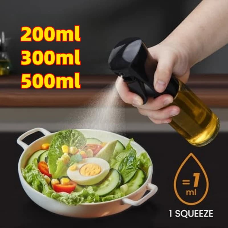 200/300/500ml Bottle Oil Bottle Camping Spray BBQ Kitchen Olive Oil Cooking Dispenser Aceto Friggitrice Air Sprayer Salad Gadget
