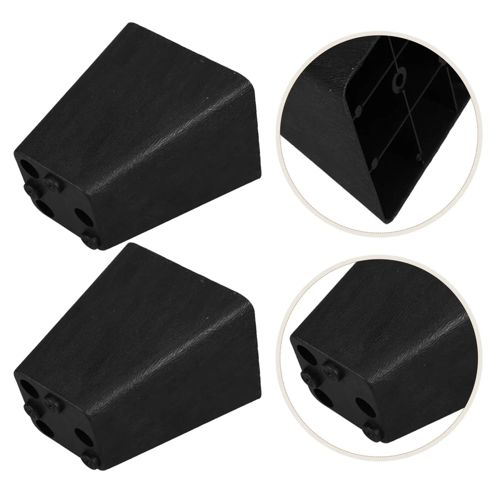 4Pcs Plastic Sofa Legs 9.3cm Tall Universal Replacement Feet for Furniture Sofa Chair Bed Cabinet Waterproof Easy Install