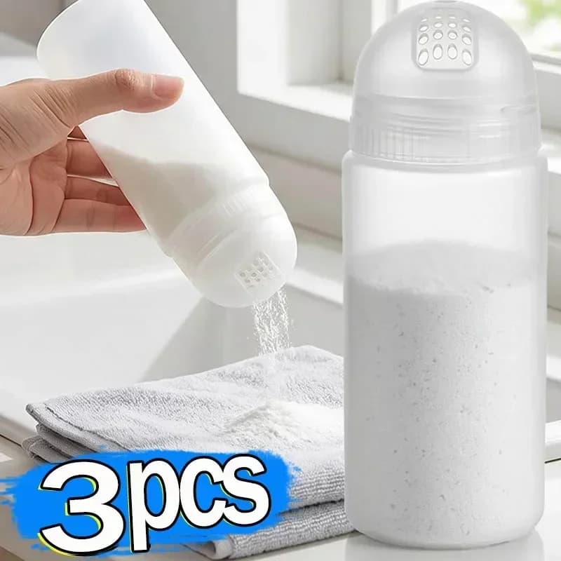 3/1PCS Washing Powder Dispenser Laundry Detergent Storage Box Organizer Liquid Soap Holder Household Bathroom Kitchen Container