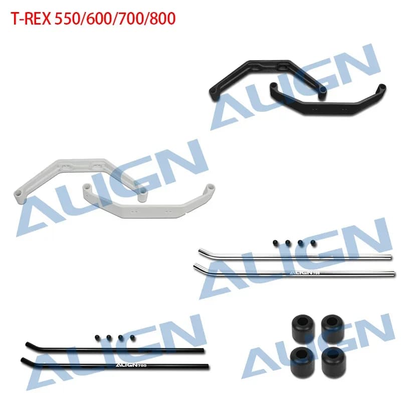 Allinea T-REX 550/600/700 700F3C Pattino di atterraggio H70060 Align trex 600 Pezzi di ricambio HN70F001XXW