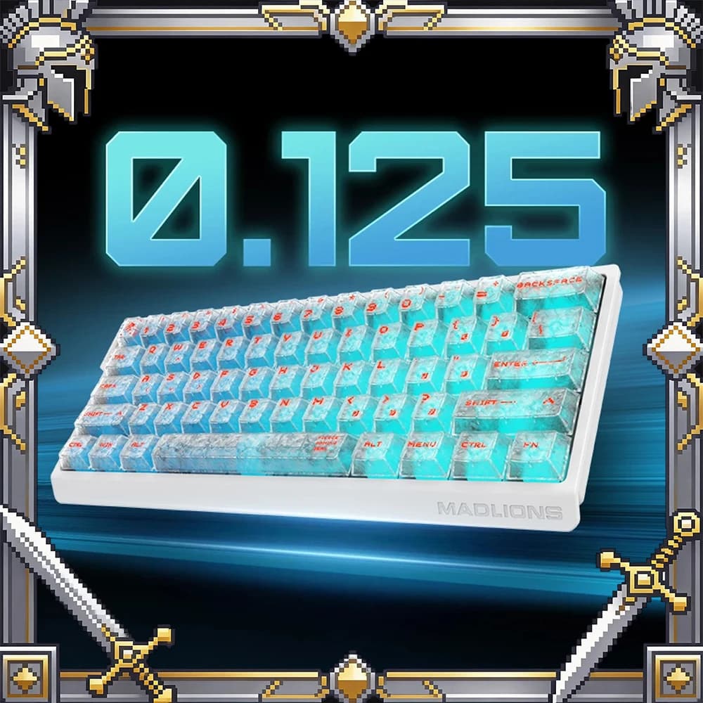 FGG Madlions MAD60 V2 /MAD68 V2 Magnetic Switch Keyboard Wired 8000Hz Polling Rate RT0.001mm Gaming Keyboard PC Accessories