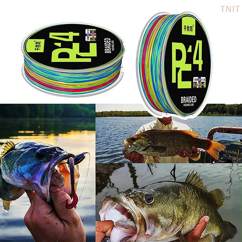 [J] Sea Fishing Strong PE X4 Fishing Line 100M Braided Fishing Line Multifilament Line Carp Fishing Cord Fishing Thread