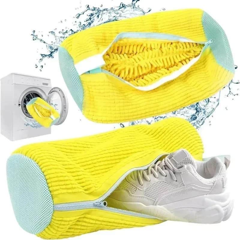 Washer Shoes Washer Bags for laundry with zip closure Shoes Cleaning bag Laundry Fibre Shoe Sneaker;'[]*&&&