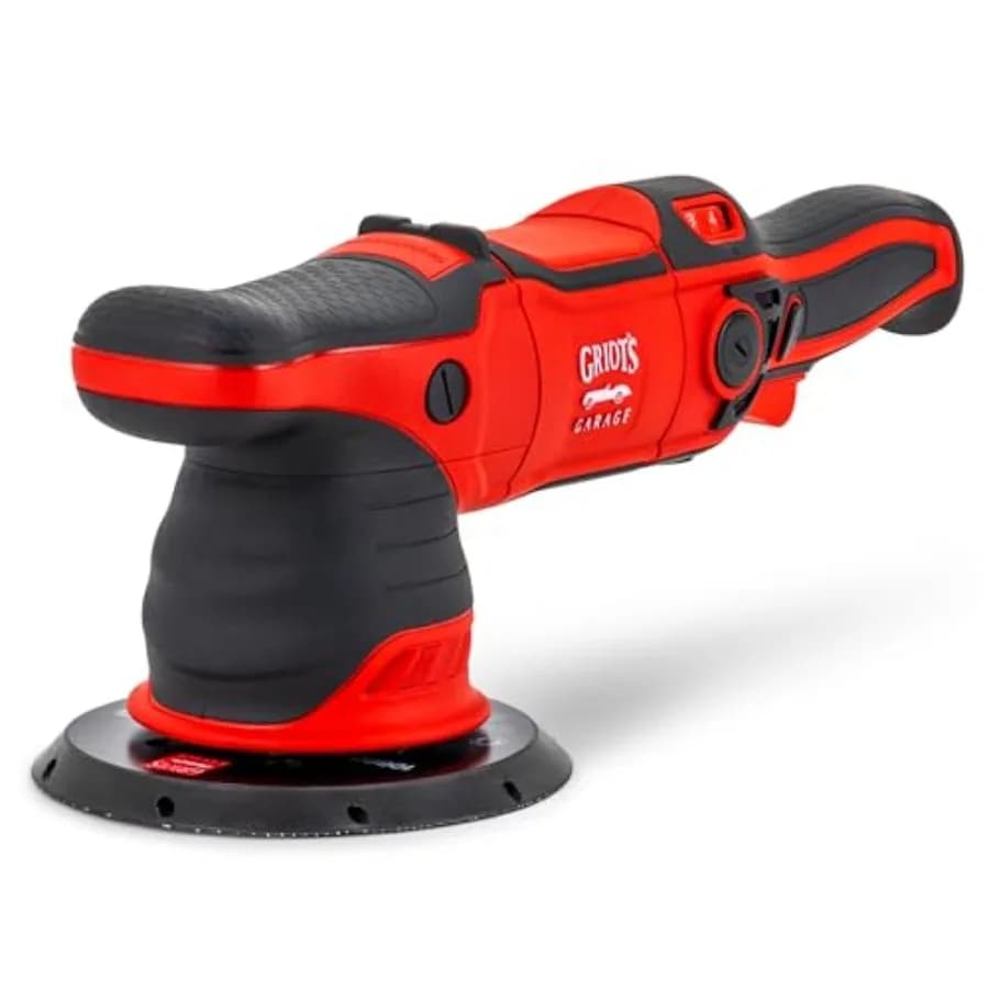 Lucidatrice Roto-Orbitale G9 10901 – Lucidatrice a Doppia Azione da 1000 Watt per Dettaglio Auto, Lucidatura, Ceratura, Rimozione di Graffi e Segni Circolari