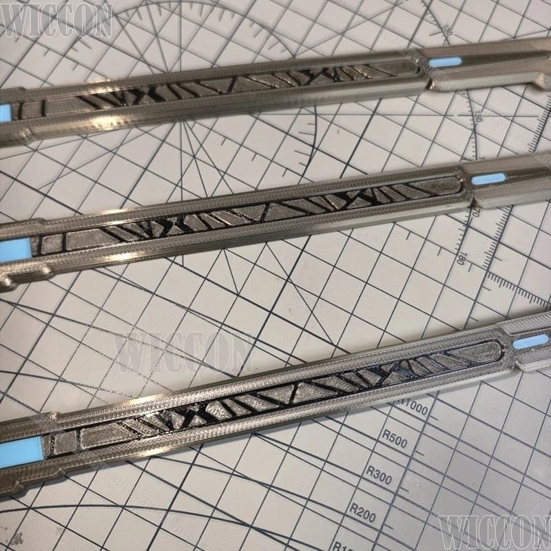 Wuthering Waves Luuk Herssen Blade And Tide Hes Scalpel Weap Blunt Safe Cosplay Replica For Collectors, Cosplay, Comic Con, Festival