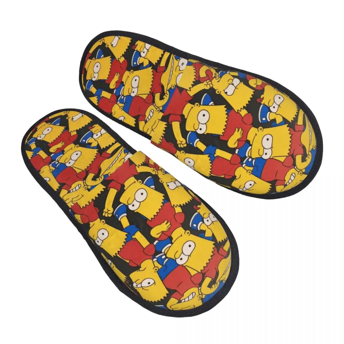 Custom Simpson Slippers in Memory Foam Soft for Women, Home Shoes