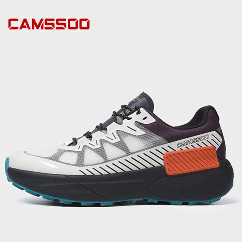CAMSSOO Scarpe da trekking da uomo Scarpe sportive da esterno Scarpe da trekking traspiranti Scarpe da fuoristrada in rete Scarpe da passeggio casual Sneakers da corsa