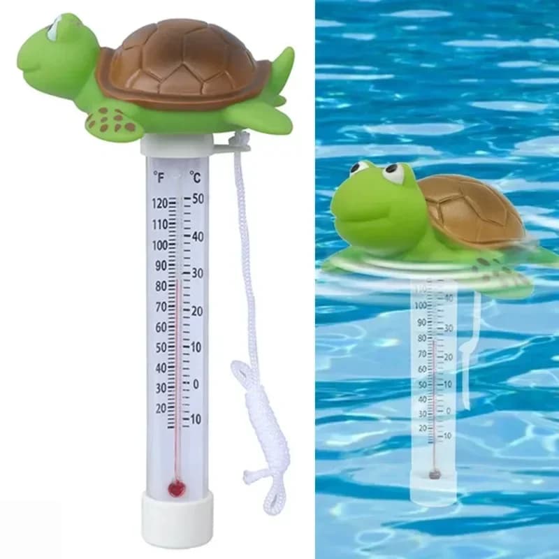 Termometro per piscina galleggiante con ampio display per un accurato monitoraggio della temperatura dell'acqua nelle piscine e le spas