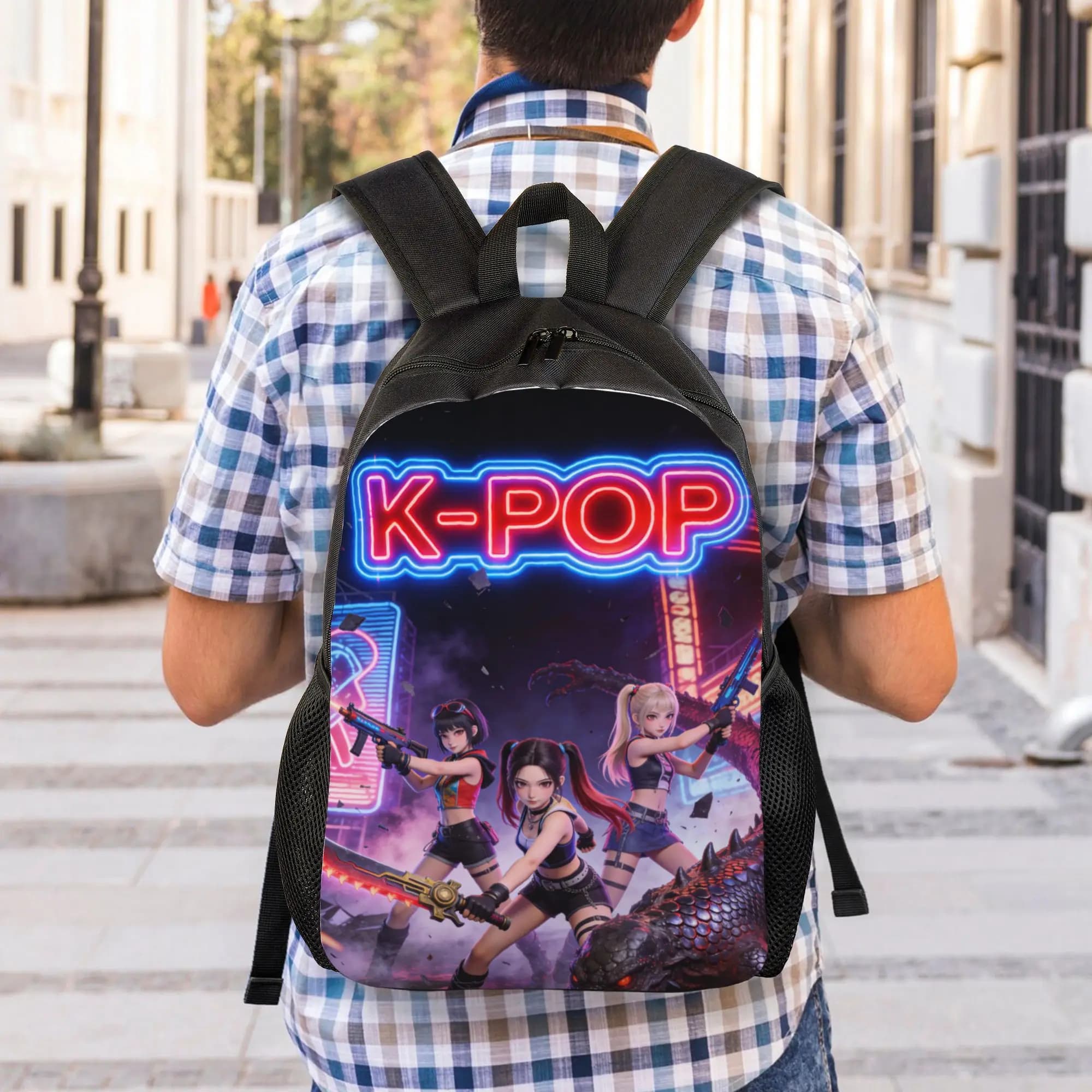 Zaino Multifunzione K POP 43 per il Ritorno a Scuola