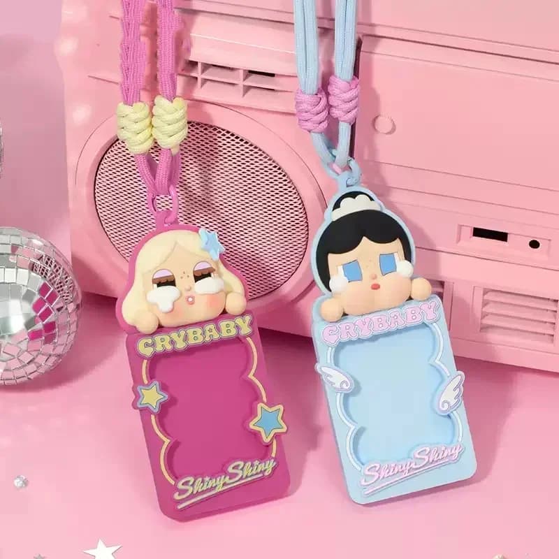 POP MART CRYBABY SHINY SHINY Serie Custodia per carte Scatola cieca Scatola misteriosa Caixa Sorpresa Ragazze Anime Figure Modello carino Compleanno
