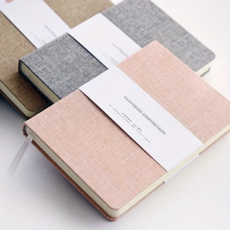 128 Sheets Notebook Notepad Memo Diary Planner Agenda Organizer Sketchbook Office School Stationery