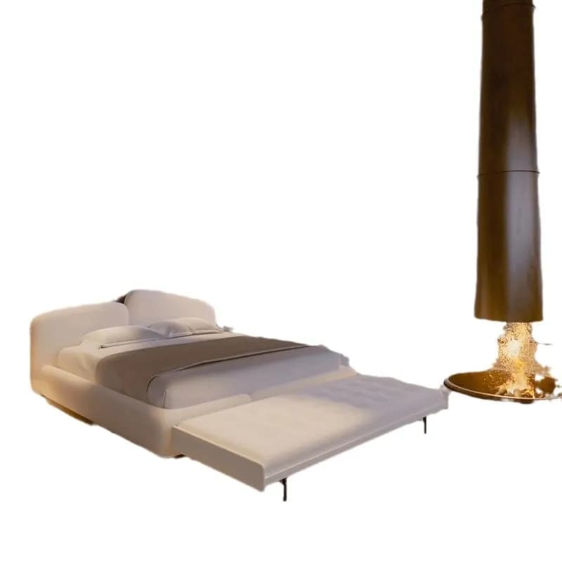 Serie di letti con borsa morbida per camera da letto, fragranza scura, penisola, sonno primaverile, costa, gatto morbido