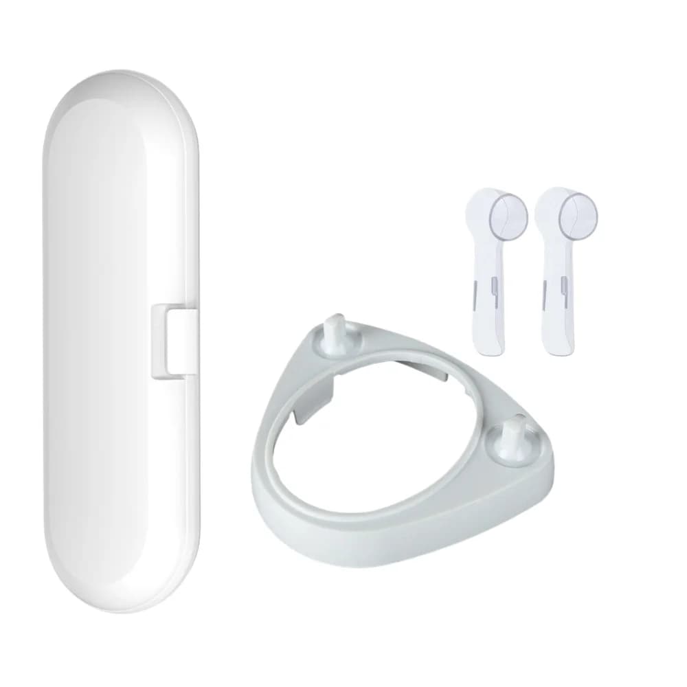 Electric Toothbrush Charger for Head + Portable Storage Box + Head Cover for Electric Toothbrush Oral B